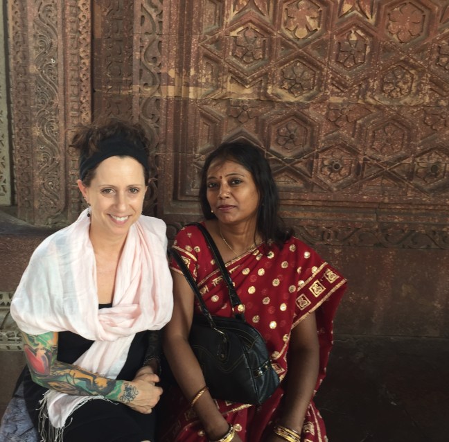 Me, and a complete stranger.