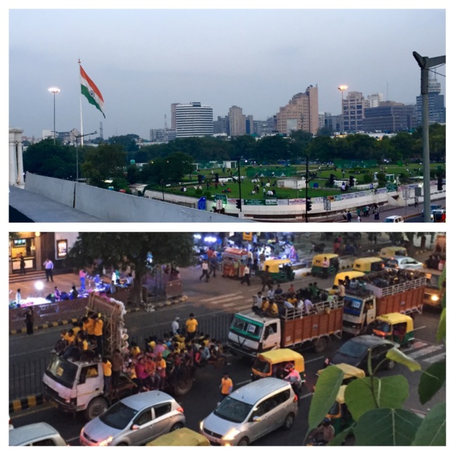 A little view of the city from above.