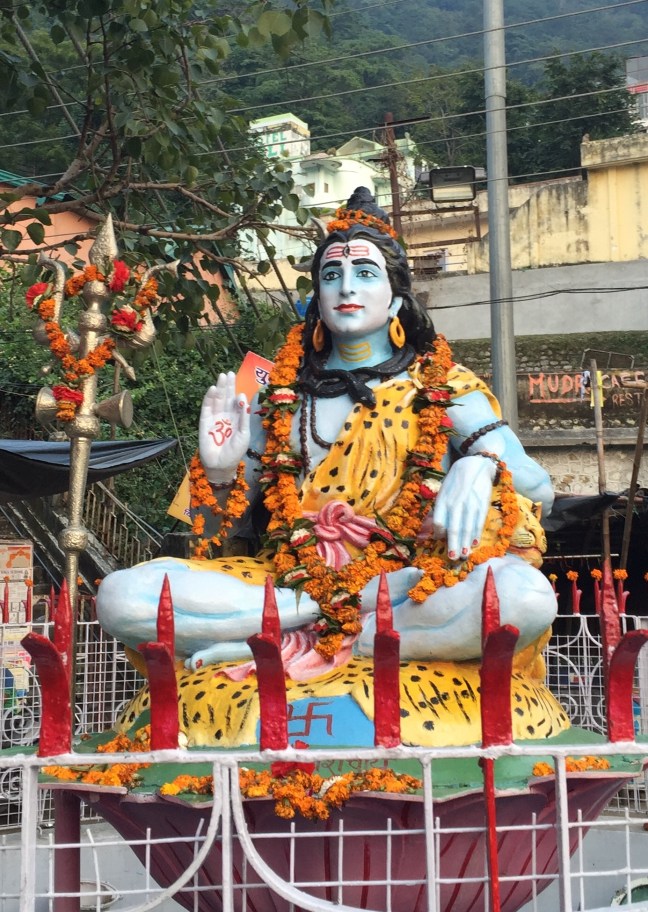 Just to give you an idea, these are the kinds of statues that are prevelent in the Hindu religion. This photo was taken elsewhere, outside of the temple.