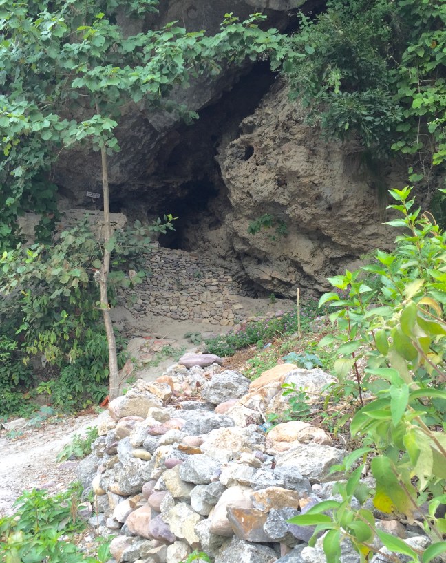 The path to Arundhati Cave