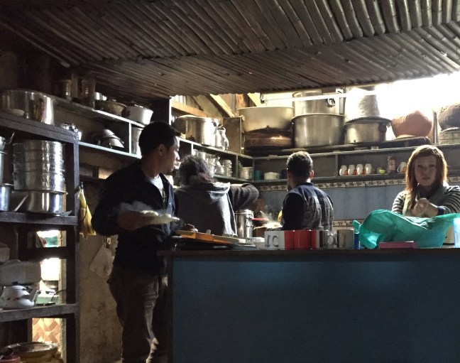 The kitchen and crew.