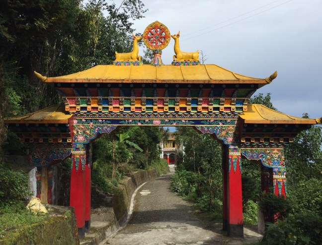 Entrance to the monastary.