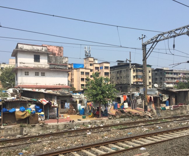 ...and the discernible nearing of the city. 