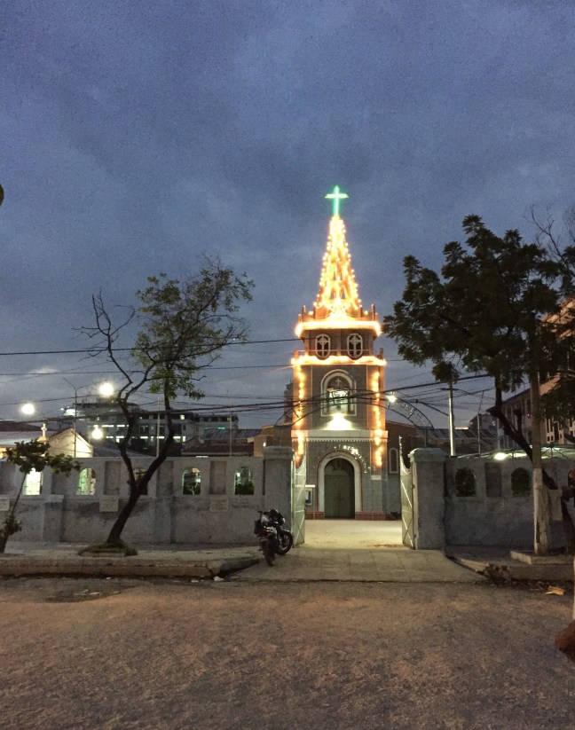 A random but beautiful church here in the land of Buddhist temples. 