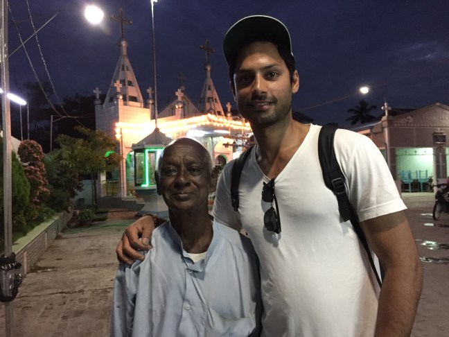And this incredibly friendly gentleman. He wanted to tell us all about the church and the elections. Sweet as could be but declined to have his photo taken with me.