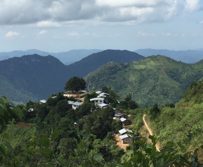Small village in the hills, home to about 50 families. 