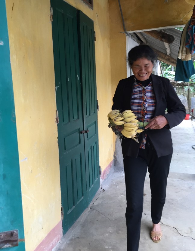 She insisted I take the entire bunch.