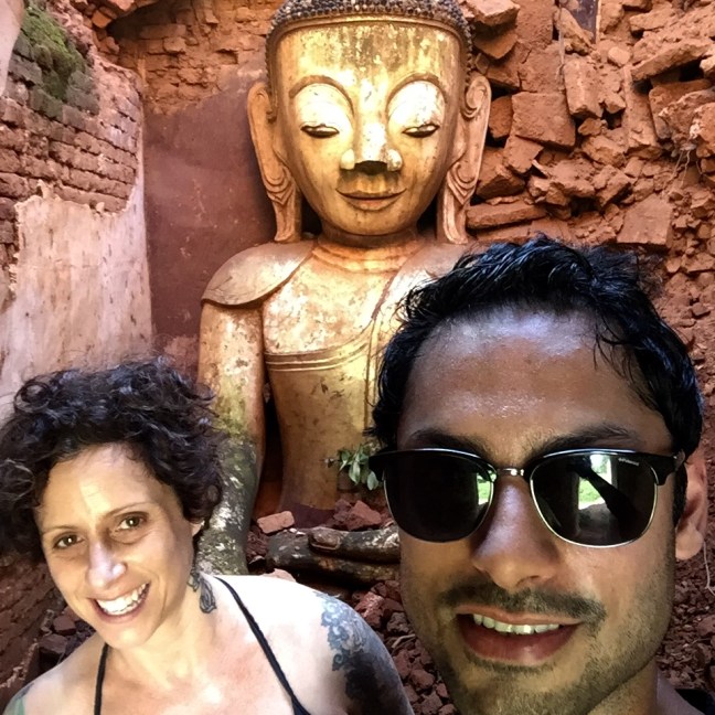 ...and the obligatory selfie-with-Buddha. 