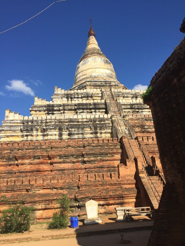 I didn't count the steep steps, but there were a lot. The view? Worth the climb.