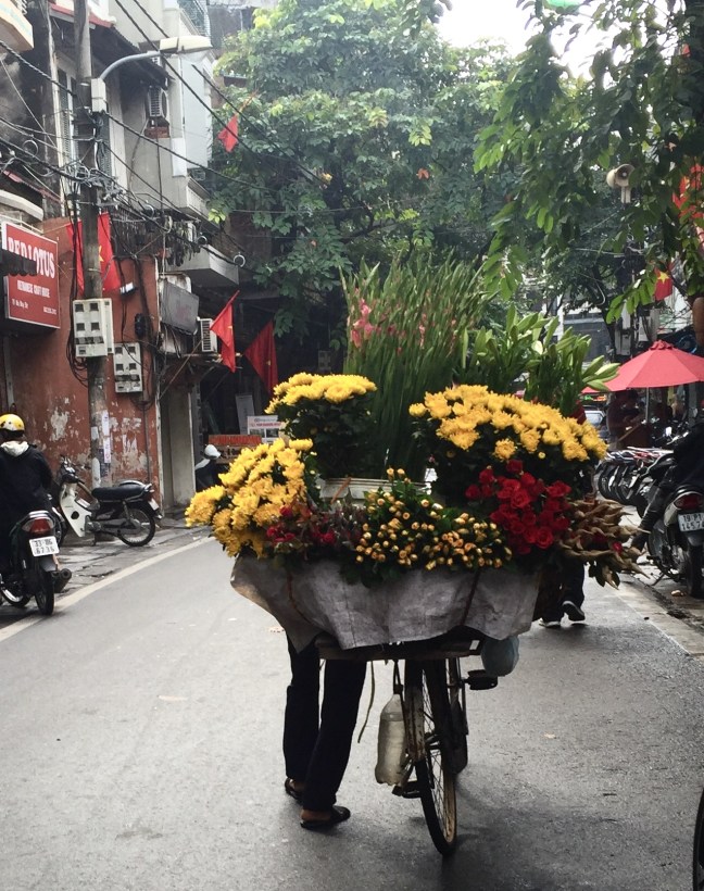 Flowers for sale.