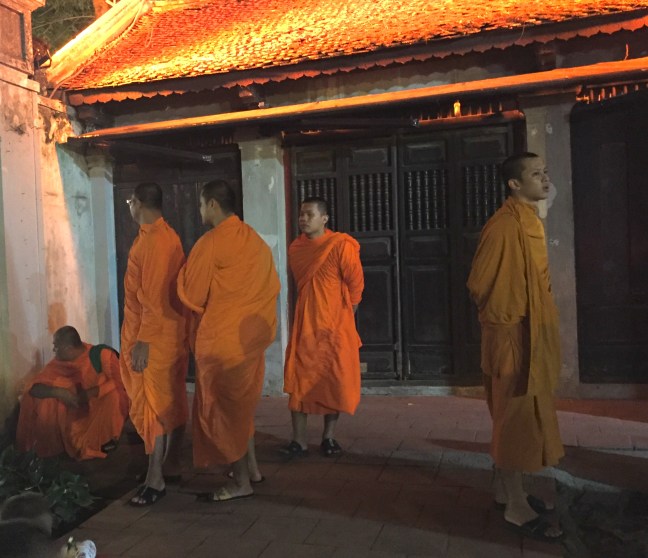 Monks in Orange.