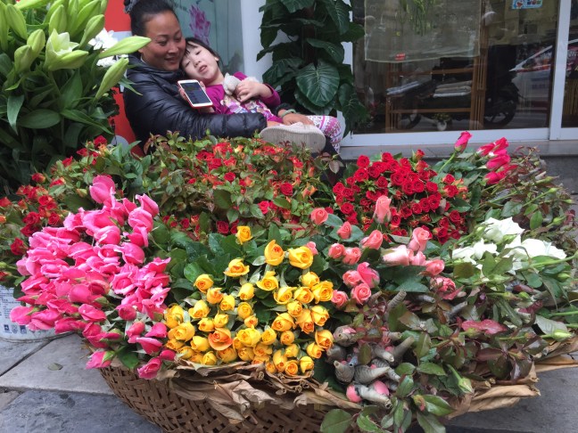 Typical family time. The Vietnamese have perfected work-life/home-life balance and it is beautiful.