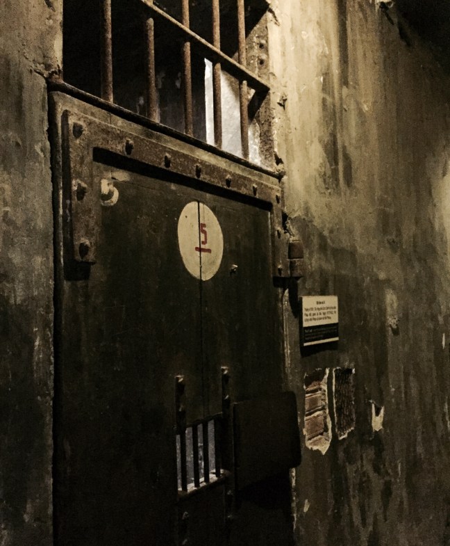 A horrific piece of history: Inside Hoa Lo, a prison built in the late 1800's by the French for political prisoners and used again for prisoners of war in the Vietnam War. 