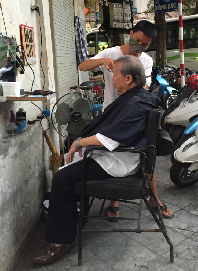 Curbside service, literally.