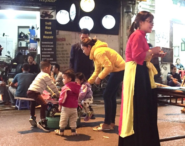 And pop playgrounds on the street. Kids here know how to have FUN!