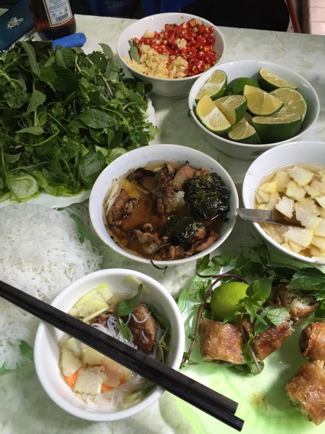 For what equated to about $2, this meal was huge and outrageously good. Bun Cha is a popular Vietnamese dish and the only thing this place serves... but they do it well. 