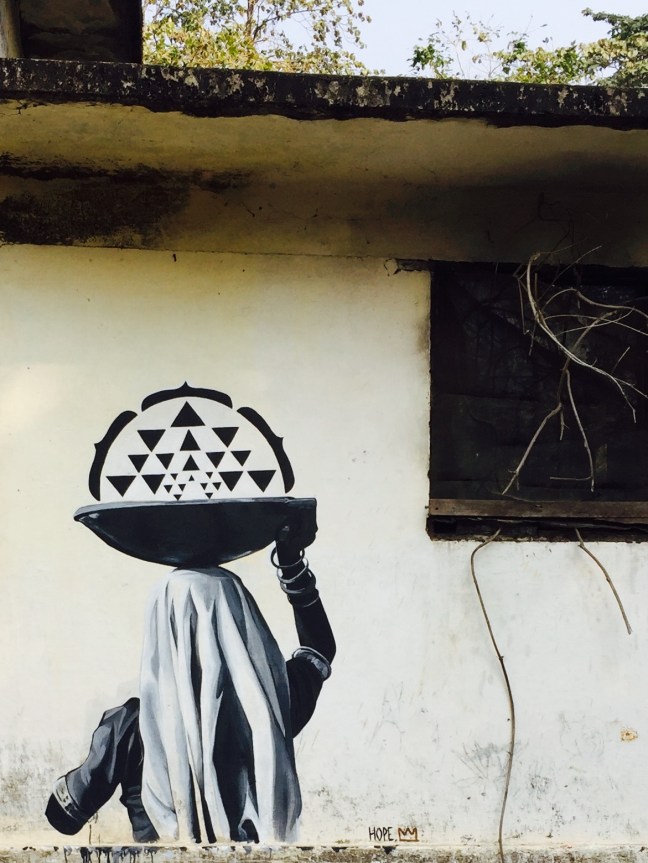 Carrying her crown chakra with grace. 