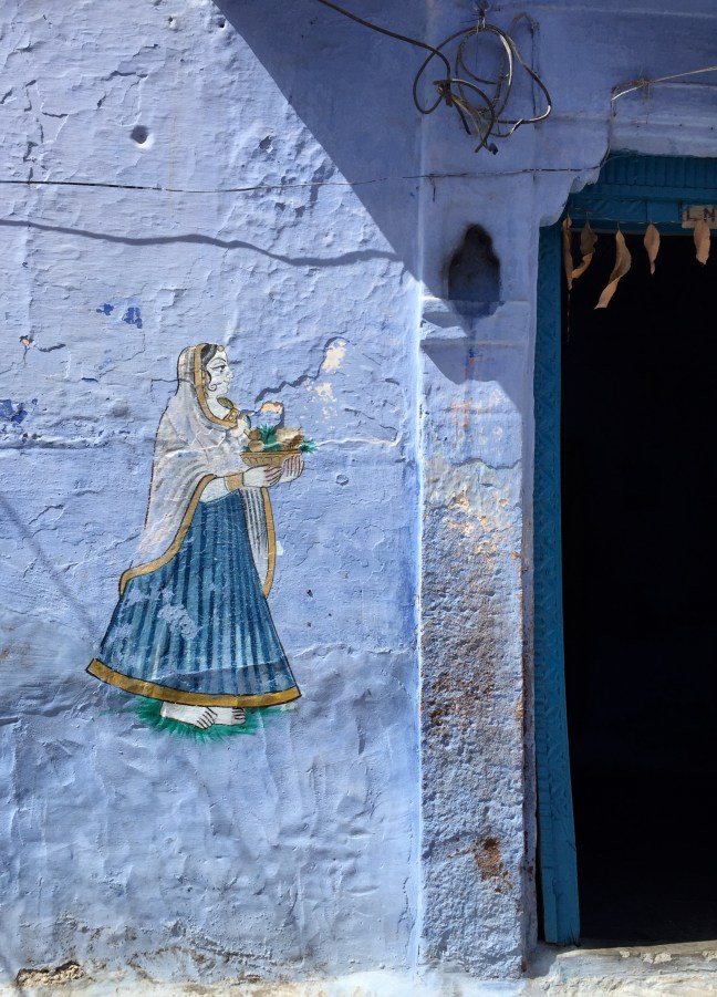 Art decorating the walls wherever you look